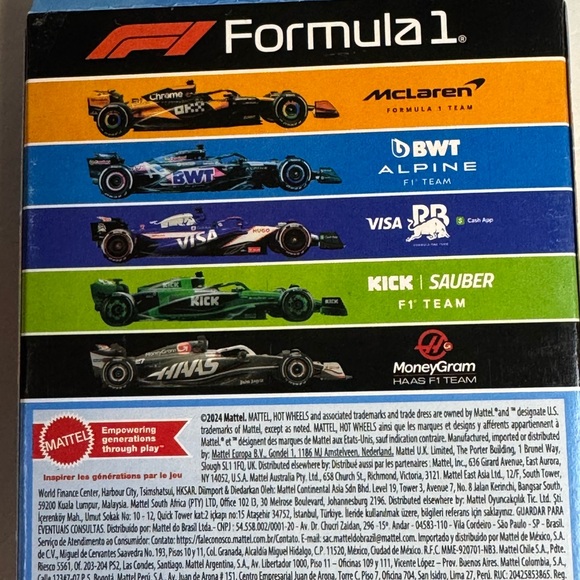 Hot Wheels ***FORMULA 1*** 5 PACK - Picture 4 of 7